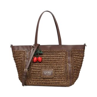 V&deg; 73 Alisya Bag - female - V73 - Shopping Bags - Brown - ONE SIZE - Bags