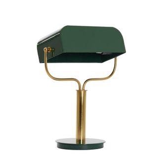 Light & Living Light & Living - L&aacute;mpara De Mesa - Ayer - Verde - Metal - L&aacute;mpara