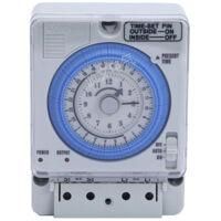 OEM Reloj Anal&oacute;gico Diario, Interruptor Temporizador Mec&aacute;nico, Interruptor De Hora, Reloj De Piscina - Crezuo