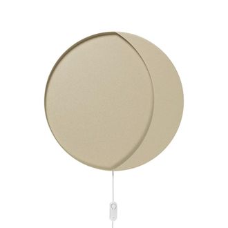 Ferm Living Neba LED Wandleuchte, &Oslash; 45,5 x H 3 cm, cashmere