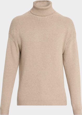 Loro Piana Mens Tyne Cashmere Turtleneck Sweater