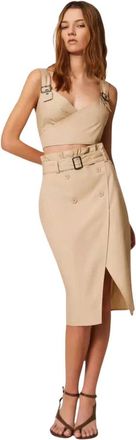Twinset Mujer, Faldas, Beige, Talla: S
