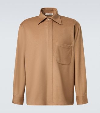 Saman Amel Cashmere overshirt