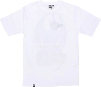 Dolly Noire Blauwe Draak Tee Wit Heren T-Shirt - Heren - T-shirts - Wit - XL - Katoen - Tops