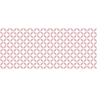 Alfombras Vin&iacute;licas Hidr&aacute;ulicas Alfombra vin&iacute;lica motivos rosa 175x74cm