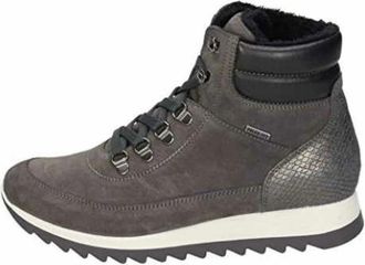 Manitu Laarzen - Dames - Schoenen - Grijs - Maat: 38 EU Leer