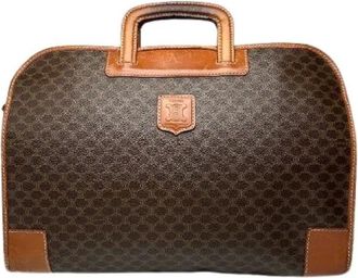 Celine Pre-owned Handbags, female, Brown, Size: ONE SIZE Pre-owned Vintage Handbag