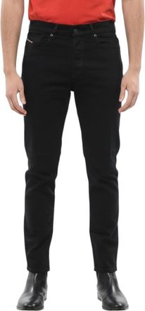 Diesel Black Mid Rise Jeans