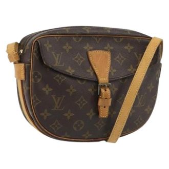 Louis Vuitton Pre-owned Vintage Leder Cross Body Bag - Dames - Pre-owned - Bruin - Maat: ONE Size Leer