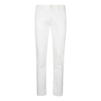 Jacob Cohen Slim-fit Jeans, male, White, Size: W35 Nick Slim 5 Pocket Jeans