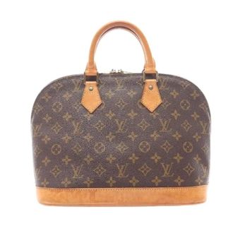 Louis Vuitton Pre-owned Handbags, female, Brown, Size: ONE SIZE Pre-owned Alma Monogram Handbag