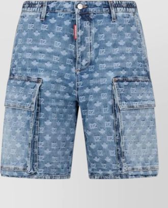 Dsquared2 cotton cargo shorts