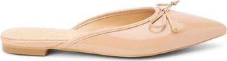 Matisse Footwear Womens Reggie Flat Slide Mule In Nude