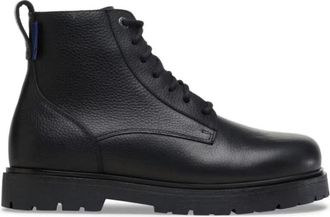 Birkenstock Zwarte Waterdichte Veterschoenen Midden - Heren - Veterlaarzen - Zwart - 42 EU - Schoenen