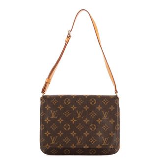 Louis Vuitton Pre-owned Womens Musette Tango Shoulder Bag - Brown - One Size