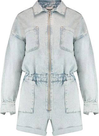 Harper & Yve Jumpsuits & Playsuits, Dames, Blauw, XS, Tammy-Js Jumpsuit Ss 25Z700