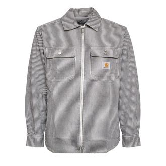 Carhartt Work in Progress Carhartt Wip, Light Jackets, male, Gray, Size: XS Overshirt