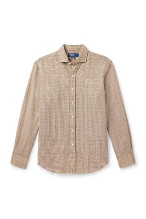 Polo Ralph Lauren Prince of Wales Checked Cotton Shirt