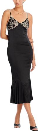 Fate Breaking Hearts Lace Dress In Black