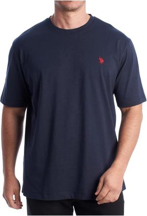 U.S.Polo Association T-Shirts - Heren - T-shirts - Blauw - 2XL - Katoen - Tops