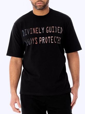 Dai Moda Always Protected Crew Neck T-Shirt in Black at Nordstrom, Size Xx-Large