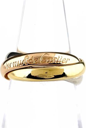 Cartier Trinity Yellow Gold (18K) Pink Gold (18K) White Gold (18K) Band Ring (Pre-Owned)