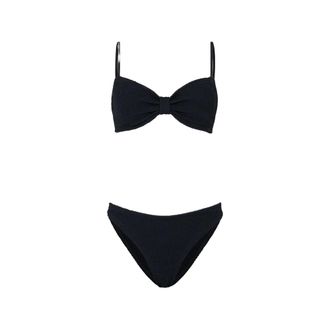 Hunza G HUNZA G ALICIA BIKINI SET BLACK