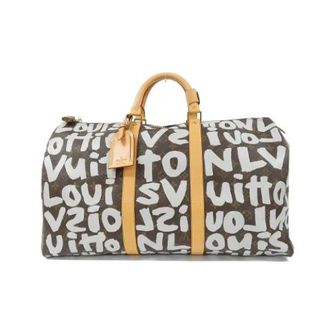 Louis Vuitton Vintage, unisex, Bruin, ONE Size, Pre-owned Weekendtas