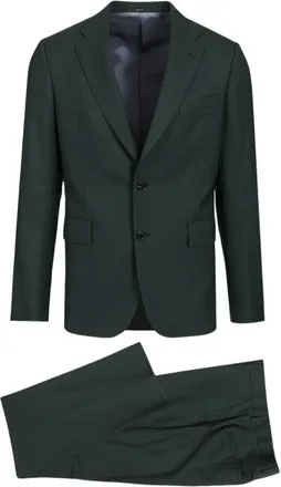 Paul Smith Heren, Pakken, Groen, Maat: XL Wol