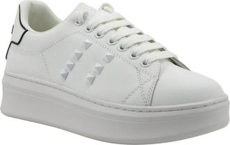 Ga&euml;lle Paris Sneakers - Dames - Sneakers - Wit - 37 EU - Leer - Schoenen