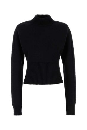 Tシャツ・カットソー SPORTMAX Black Wool Holiday Sweater Sportmax Black Wool Holiday Sweater Sportmax from $249.00