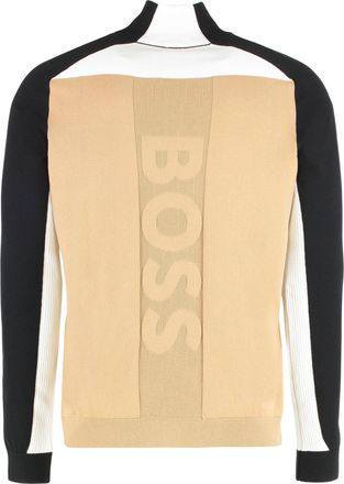 HUGO BOSS Mens Multicolor Cotton Sweater