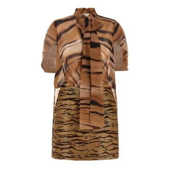 Elisabetta Franchi Mini Dress - female - Elisabetta Franchi - Short Dresses - Multicolor - S - Dresses