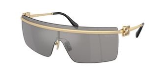 Miu Miu MU50ZS ZVN1I2 Womens Sunglasses Gold Size 142