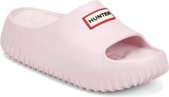 Hunter Faroe Platform Slide Sandal in Light Pink at Nordstrom, Size 11