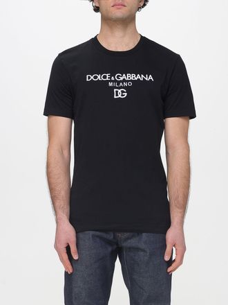 Dolce & Gabbana T-shirt in cotone con logo Dolce & Gabbana