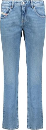 Diesel Straight leg jeans - Dames - Regular Fit Jeans - Blauw - W28 - Katoen - Jeans