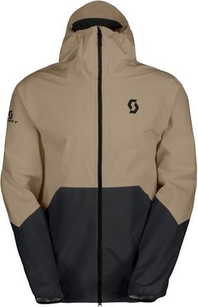 Scott Jacket Explorair Light Dryo 2.5L Regenjacke f&uuml;r Herren | beige/schwarz