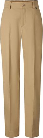 Bogner Pleated trousers Abbie for women - Camel - 34