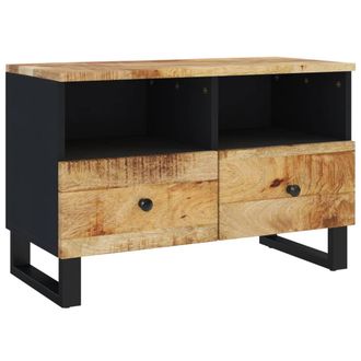 vidaXL Mueble De Tv Madera Maciza De Mango 70x33x46 Cm Vidaxl