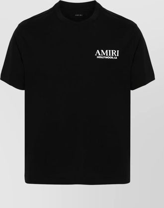 Amiri bones motif graphic back print t shirt