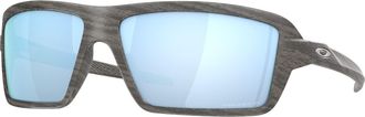Oakley OO9129 Sunglasses Bundle: OO 9129 CABLES 912906 Woodgrain and Universal Anti-slip Silicone Leash