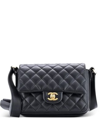 Chanel Bolero De Chanel Flap Bag Quilted Calfskin crossbody bag - Nero