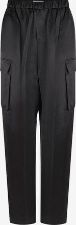 Frankie Shop Cargohose aus Satin Delny