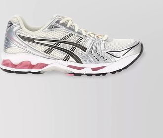 Asics mesh low-top sneakers