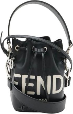 Fendi Pre-owned Mon Tresor Leather 2way Bag - Pre-owned - Mujer - Negro - ONE SIZE