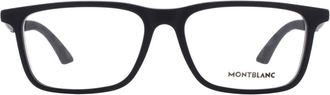 Montblanc Demo Rectangular Mens Eyeglasses MB0333O 001 55