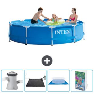 Intex Piscina Con Estructura Redonda - 305x76 Cm - 5-piezas Scb110