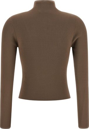 Alexander Wang Womens Beige Polyamide Cardigan Clothing