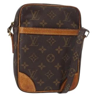 Louis Vuitton Pre-owned Cross Body Bags, female, Brown, Size: ONE SIZE Pre-owned Vintage Canvas Cross Body Bag